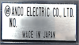 Yokogawa / Ando AL 6090 Memory Test System