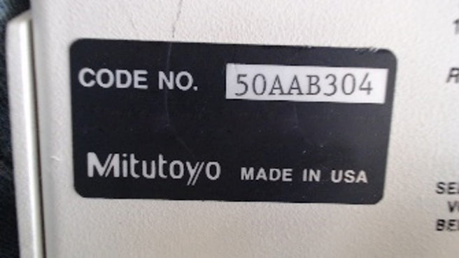 Mitutoyo 50 AAB 304 Illuminator Light Source