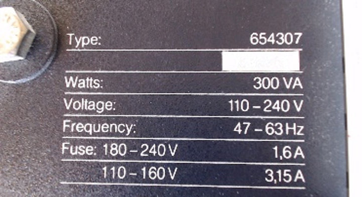 654307 Supply Unit