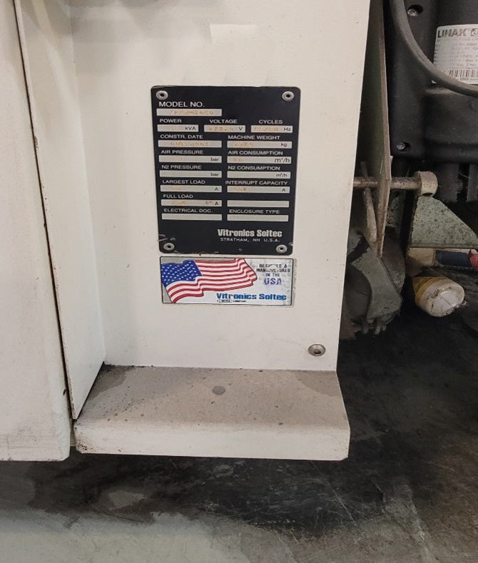 Vitronics Soltec XPM 2 Reflow Oven