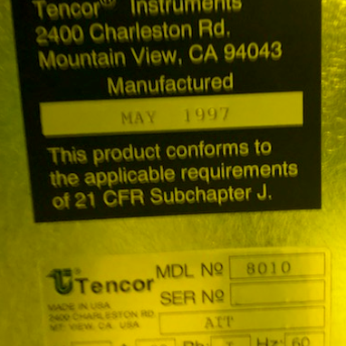 KLA AIT I Patterned Wafer Inspection