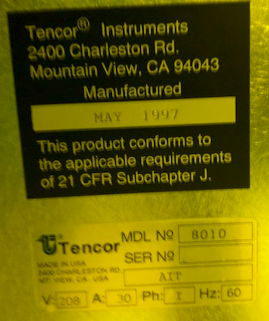 KLA AIT I Patterned Wafer Inspection