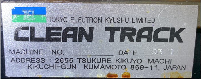 Tel Mark 8 Coater / Developer