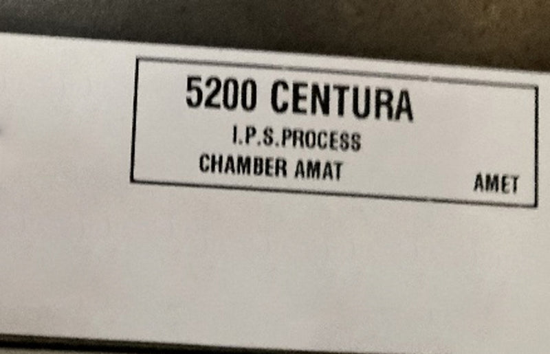 Applied Materials Centura 5200 Process Chamber