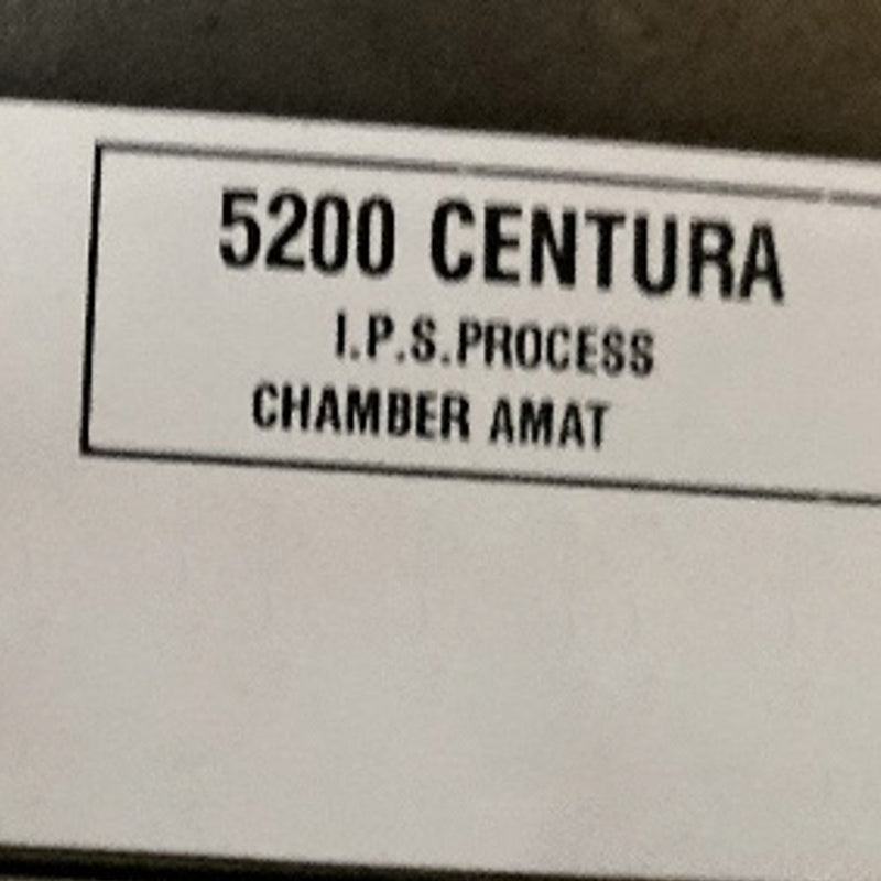 Applied Materials Centura 5200 Process Chamber
