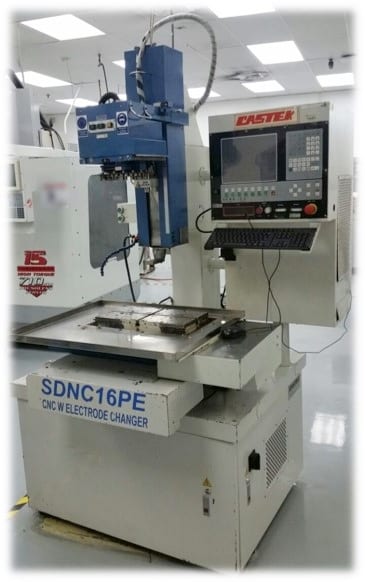 Castek SDNC 16 PE EDM Hole Popper