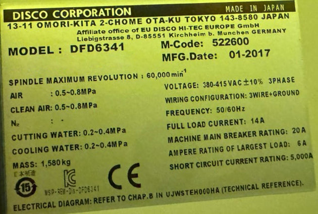 Disco DFD 6341 Dicer