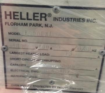 Heller 1900 EXL Reflow Oven