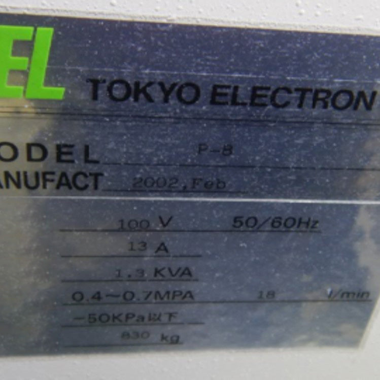 Tel P 8 Automatic Wafer Prober