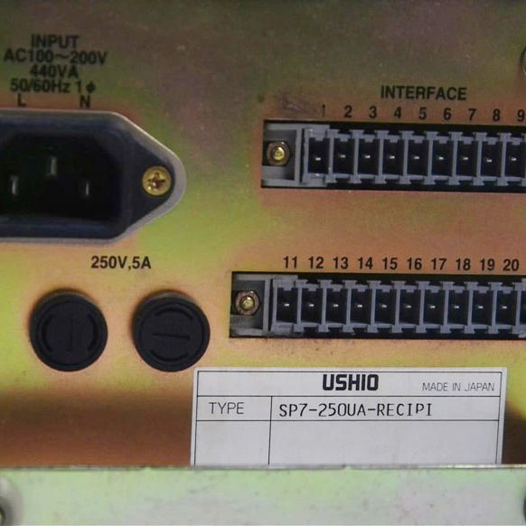Ushio SP 7 250 UA Recipi Arc Laser Lamp Power Supply