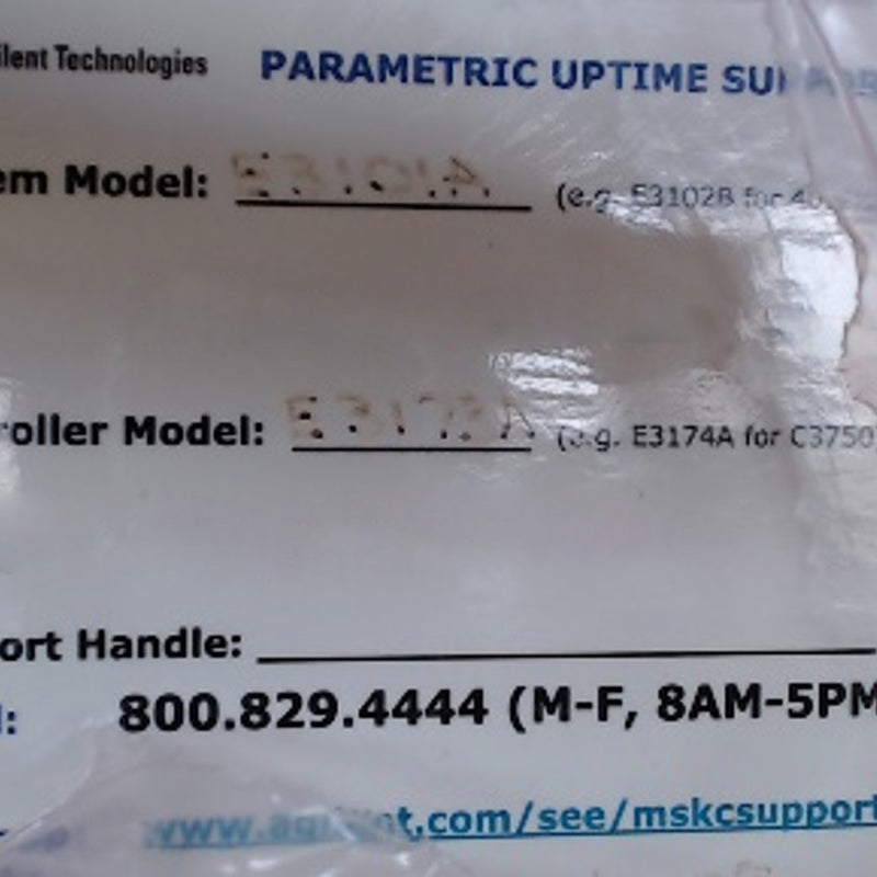 Keysight / Agilent E 3101 A Parametric Tester