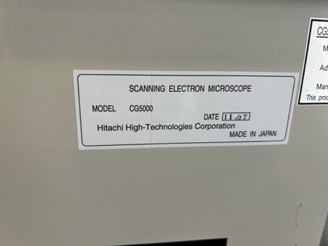 Hitachi CG 5000 CD-SEM (Critical Dimension Scanning Electron Microscope)