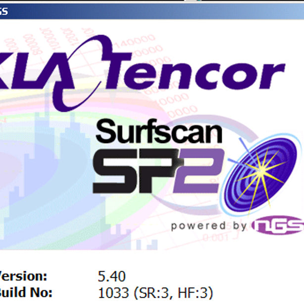 KLA Surfscan SP 2 Particle Defect System