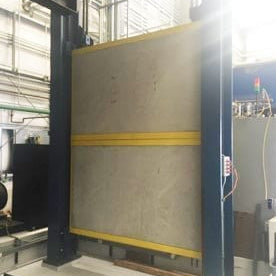 Keith KECR 120 D 96 1200 Car Bottom Loading Carbonization Furnace with Thermal Oxidizer System