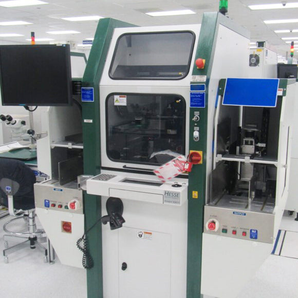Hesse & Knipps (H&K) Bondjet BJ 820 Wedge-Wedge Bonder, Magazine to Magazine Handling System