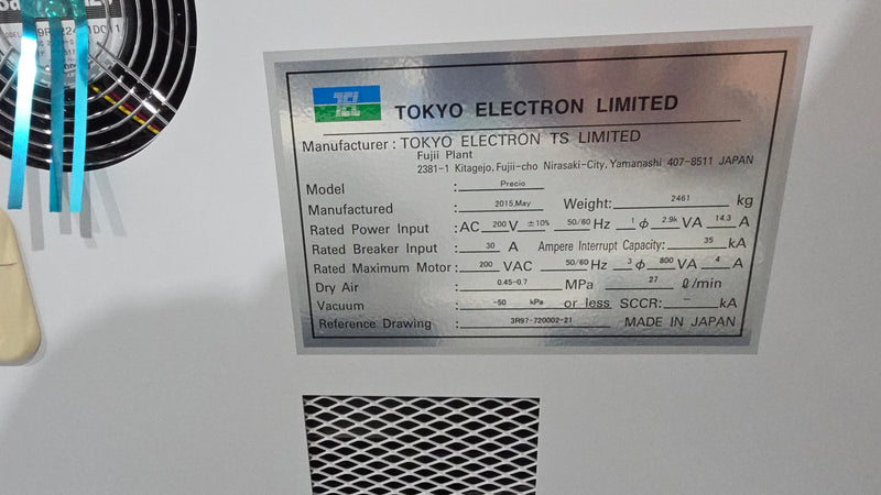 Tel Precio Automatic Wafer Prober
