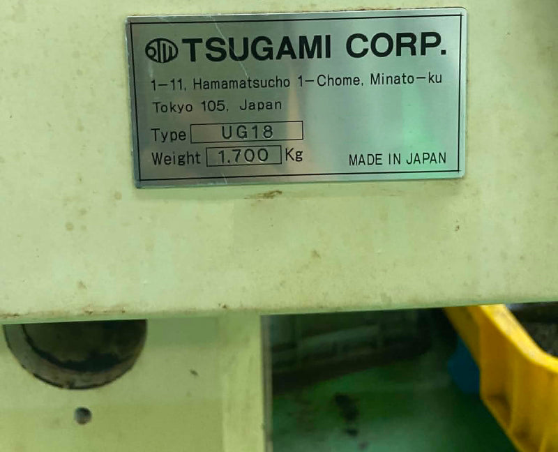 Tsugami UG 18 Precision Cylindrical Grinder
