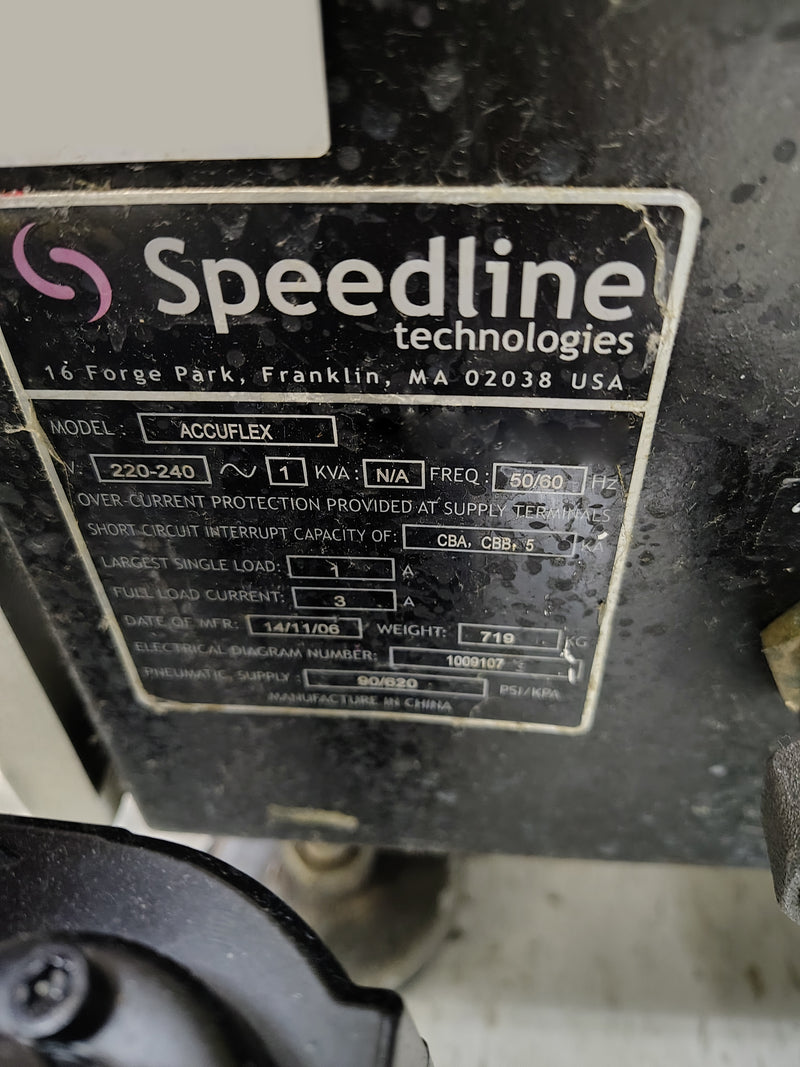 Speedline / MPM Accuflex Screen Printer