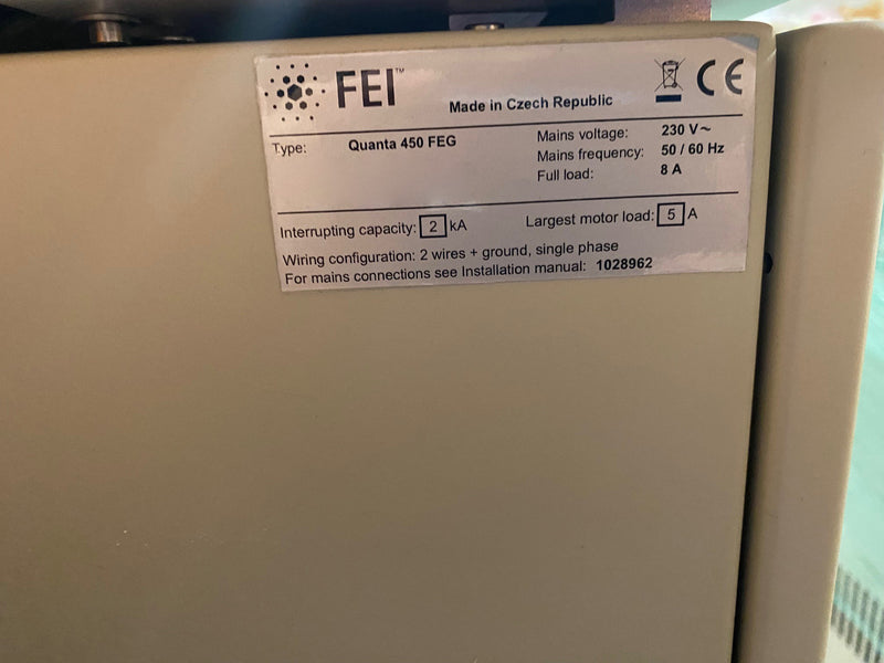 Thermo Fisher Scientific / FEI Quanta 450 FEG SEM (Scanning Electron Microscope)