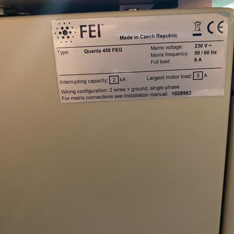 Thermo Fisher Scientific / FEI Quanta 450 FEG SEM (Scanning Electron Microscope)