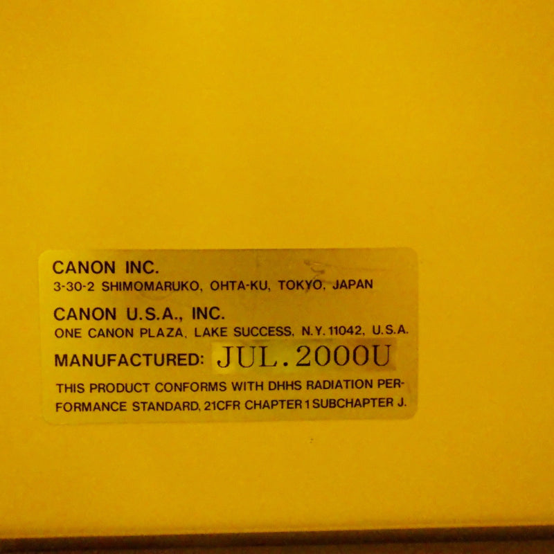 Canon FPA 3000 iW Stepper