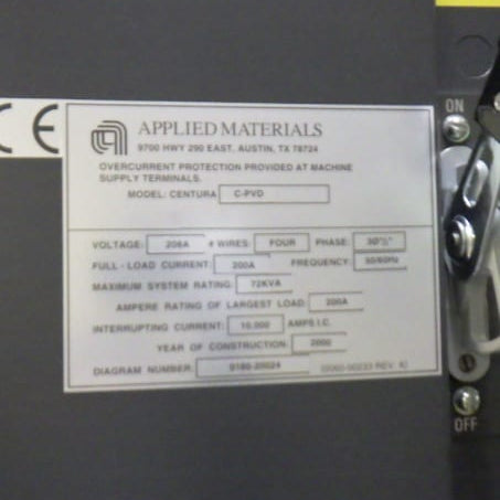 Applied Materials Centura PVD (Physical Vapor Deposition)