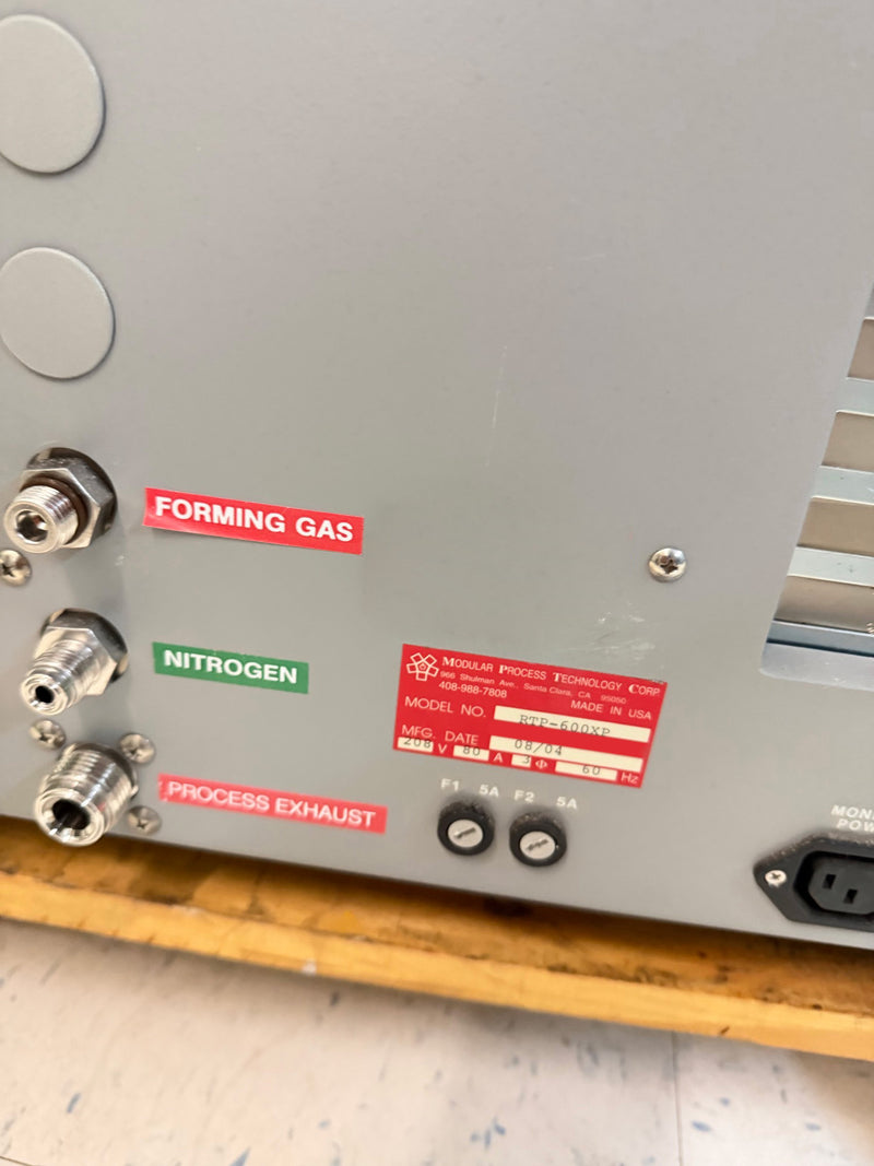 Modular Process Technology RTP 600 XP