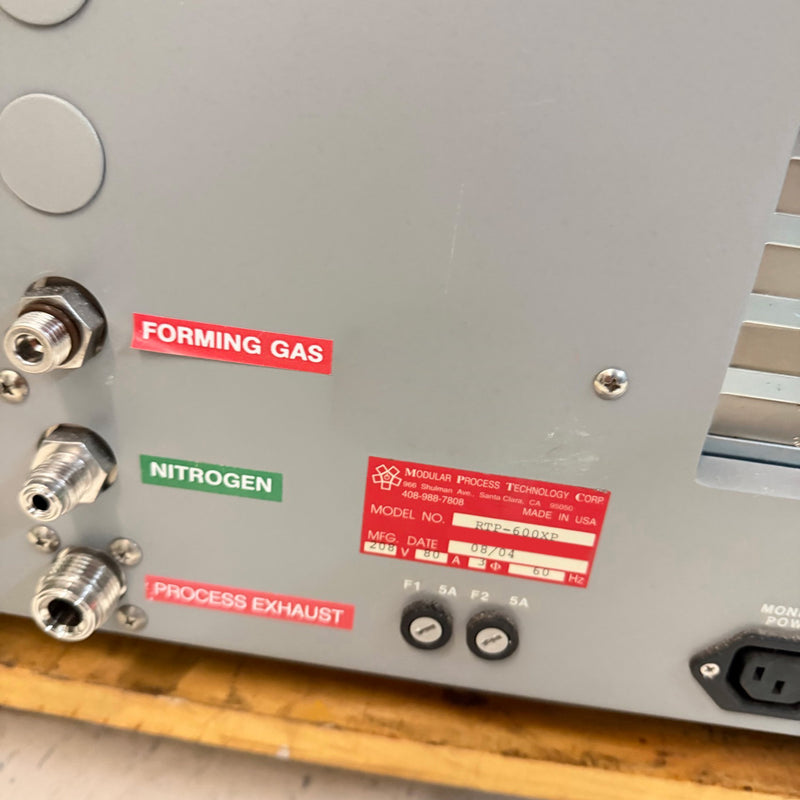 Modular Process Technology RTP 600 XP