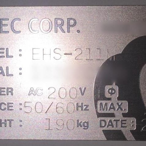 ESPEC EHS 211 M Highly Accelerated Stress Testing Chamber