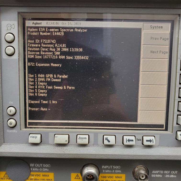 Agilent E 4402 B Spectrum Analyzer