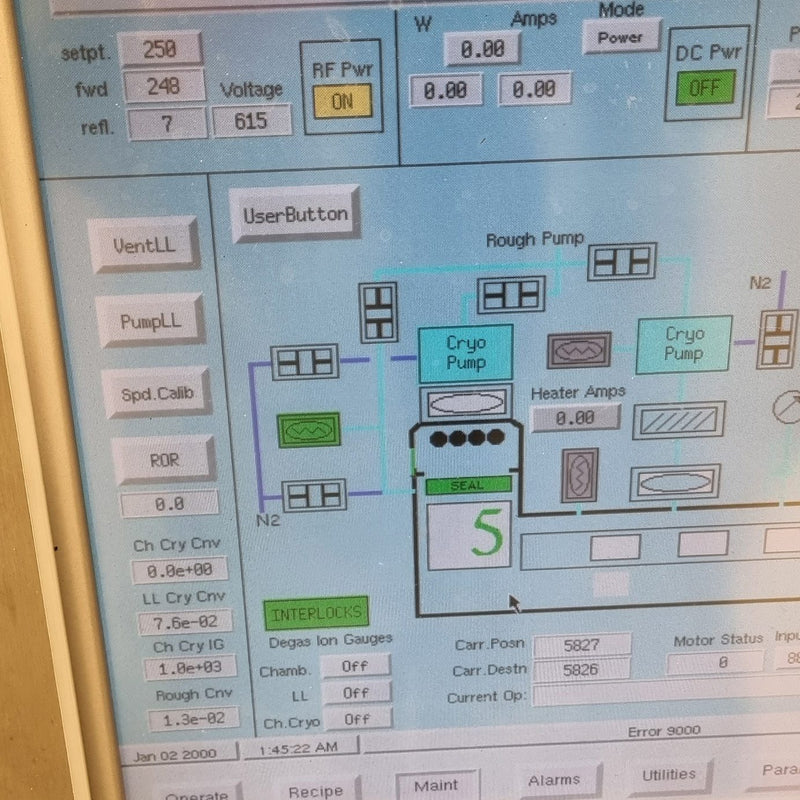 MRC 944 Sputtering System