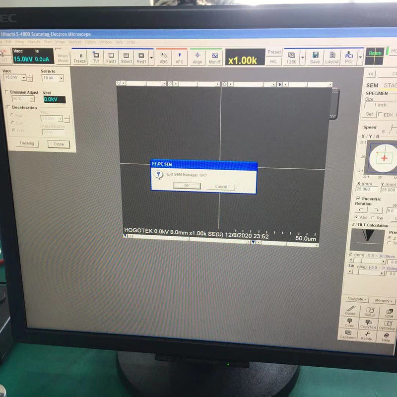 Hitachi S 4800 FE-SEM (Field Emission Scanning Electron Microscope)
