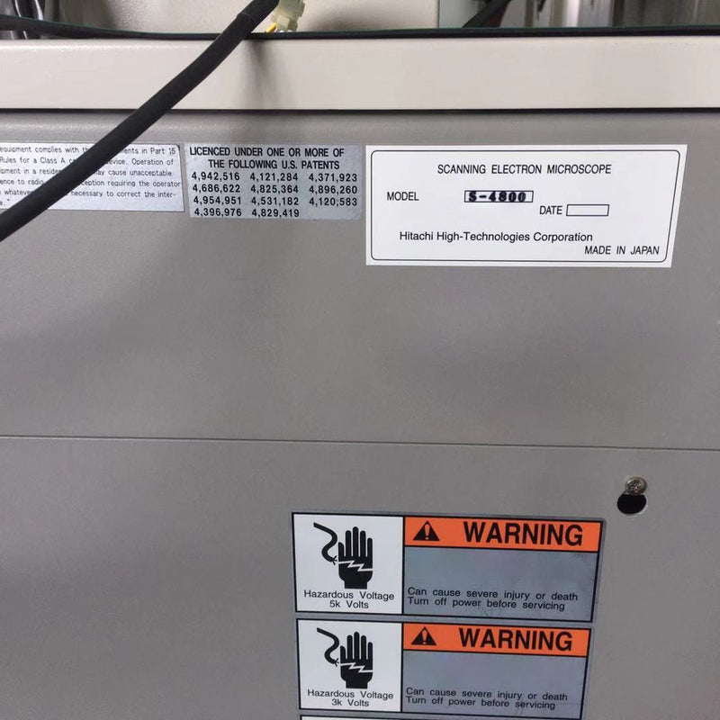 Hitachi S 4800 FE-SEM (Field Emission Scanning Electron Microscope)