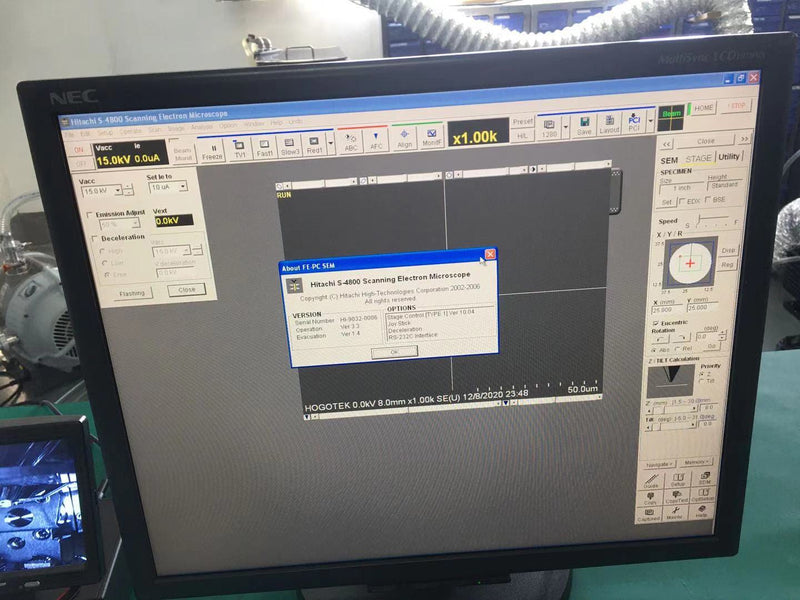 Hitachi S 4800 FE-SEM (Field Emission Scanning Electron Microscope)