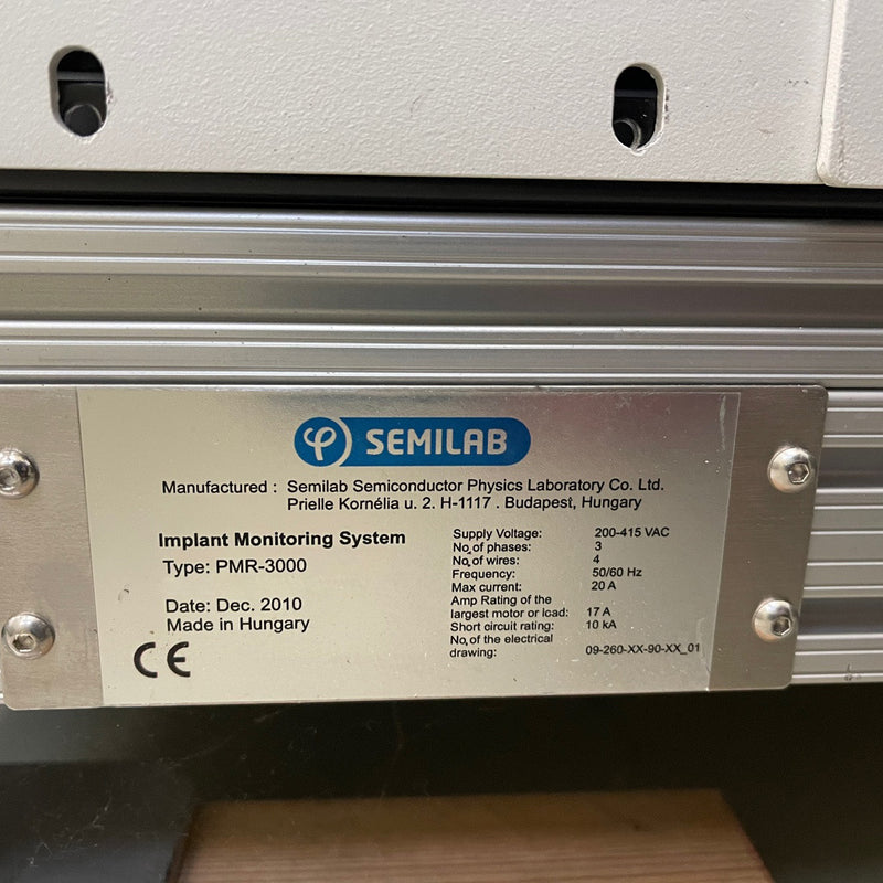 Semilab PMR 3000 Implant Monitor