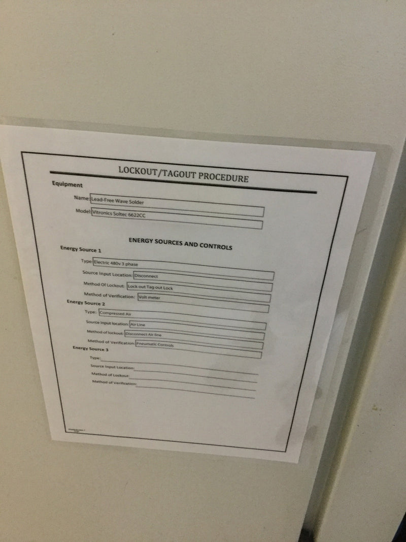 Vitronics Soltec Delta Wave 6622 CC Wave Soldering
