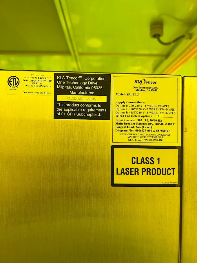 KLA Surfscan SP 1 DLS Particle Defect System