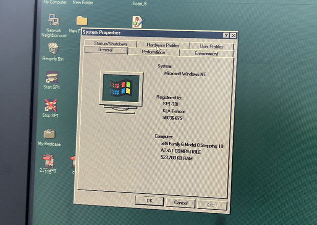 KLA Surfscan SP 1 TBI Particle Defect System