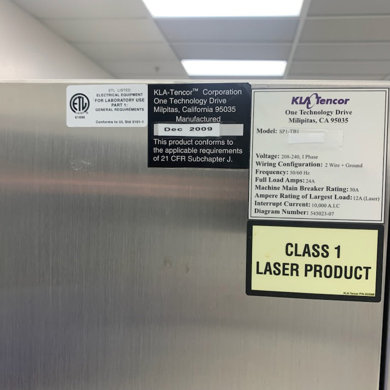 KLA Surfscan SP 1 TBI Particle Defect System
