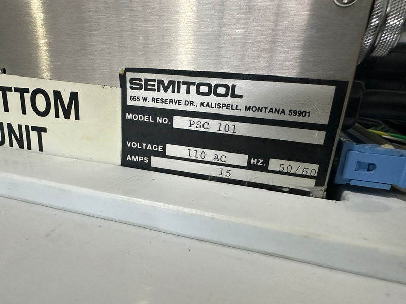 Semitool PSC 101 SRD (Spin Rinse Dryer)