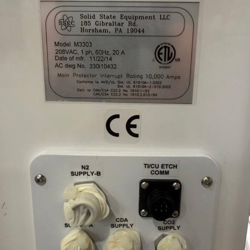 SSEC M 3303 Lift Off Machine