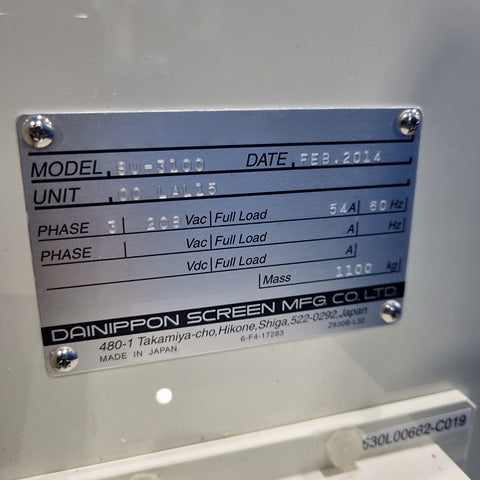 SCREEN / DNS SU 3100