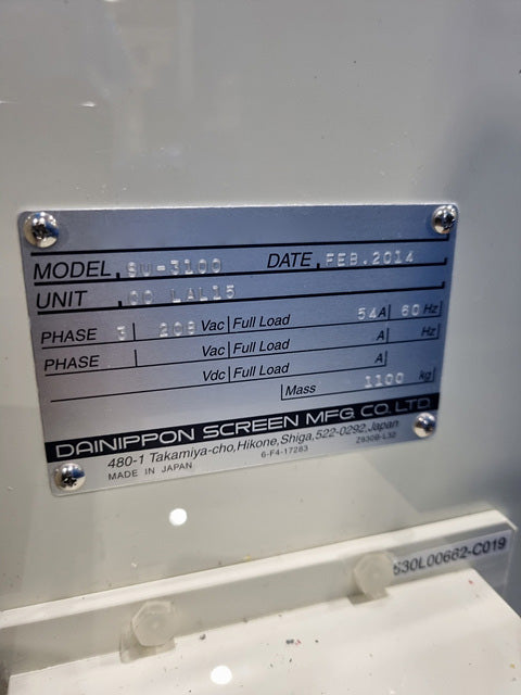 SCREEN / DNS SU 3100