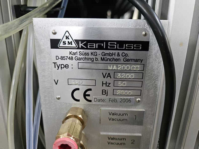 SUSS MA 200 CC Mask Aligner