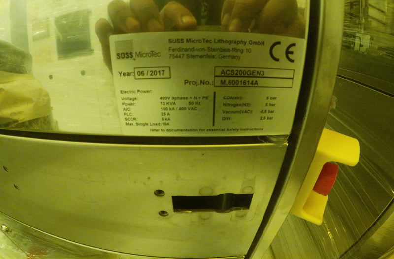 SUSS ACS 200 Gen 3 Coater / Developer