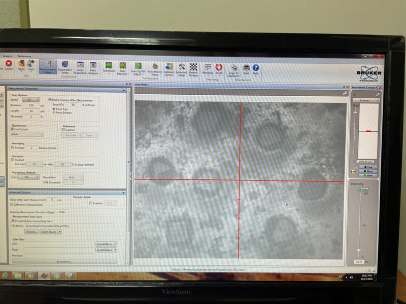 Bruker ContourGT-K 3D Optical Microscope / Profiler