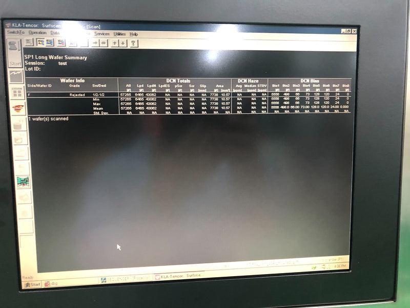 KLA Surfscan SP 1 Particle Defect System