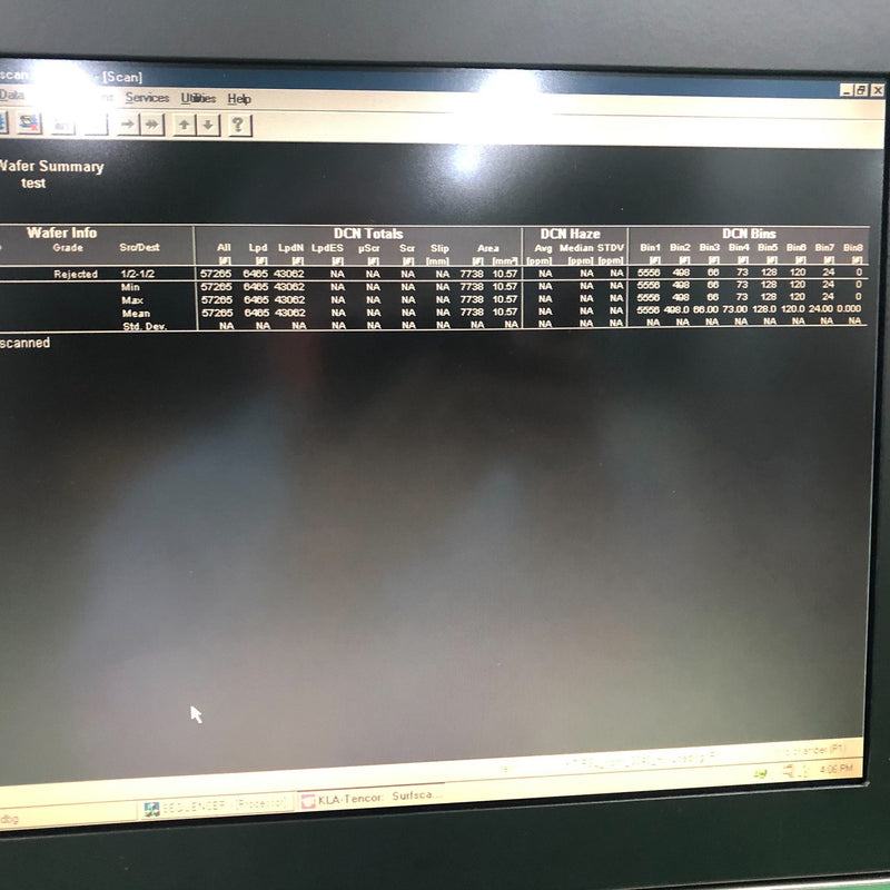 KLA Surfscan SP 1 Particle Defect System