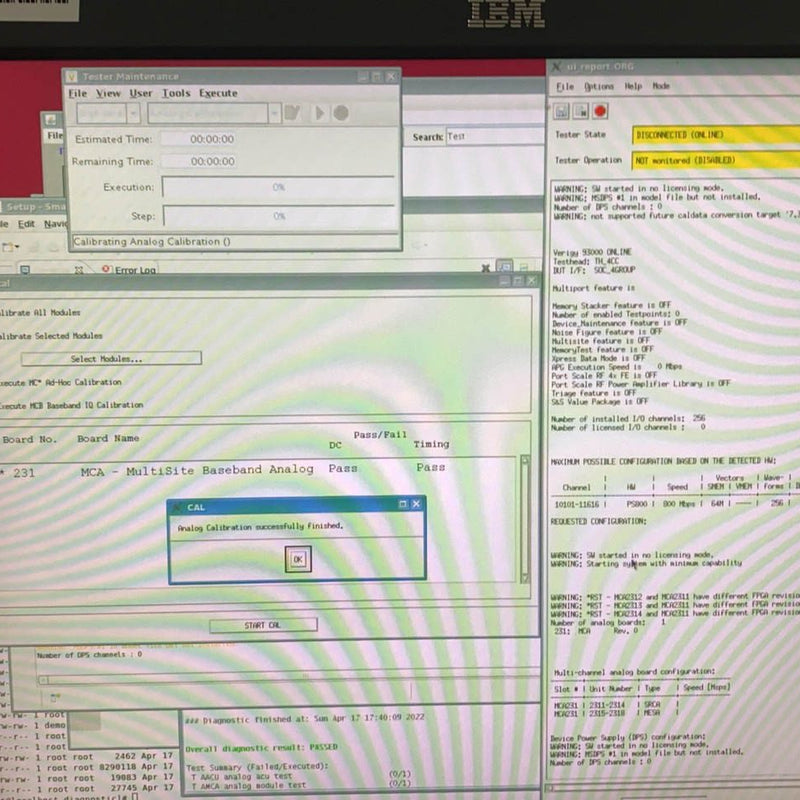 Advantest 93000 PS 800 STH PCI E Tester