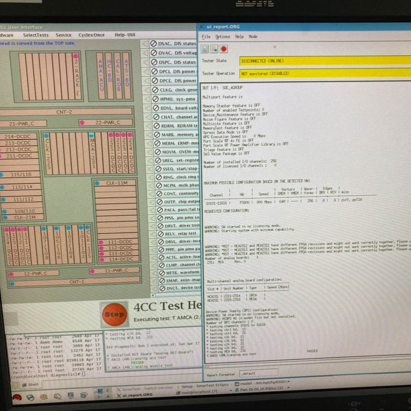 Advantest 93000 PS 800 STH PCI E Tester